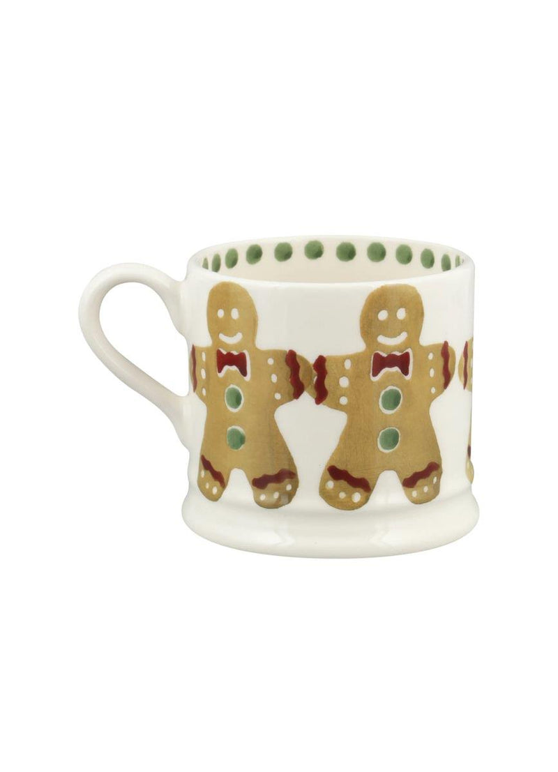 Emma Bridgewater - Small Mug (175ml) - 7.3x7.2cms - Christmas Gingerbread Biscuits