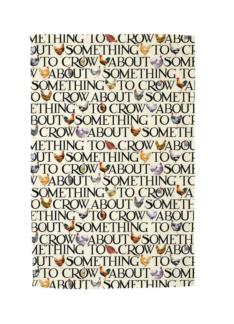 Emma Bridgewater - 100% Cotton - Tea Towel 48 x 70cms - Black Toast - Rise & Shine