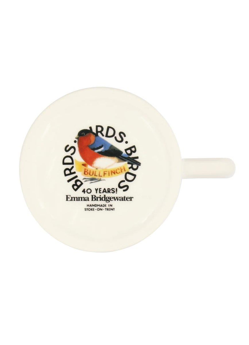 Emma Bridgewater - Half Pint Mug (300ml/1/2pt) - 9.3x8.2cms - Birds - Bullfinch