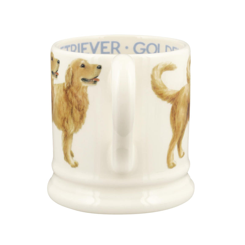 Emma Bridgewater - Half Pint Mug (300ml/1/2pt) - 9.3x8.2cms - Dogs - Golden Retrievers
