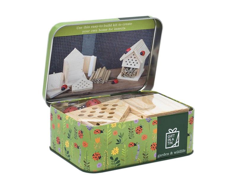 Apples To Pears - Garden & Wildlife - Gift In A Tin - Make Your Own Insect House/Bug House