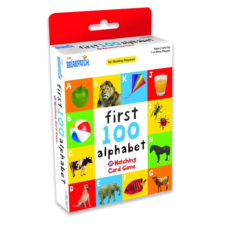 First 100 Words - Alphabet Card Game - Matching Card Game
