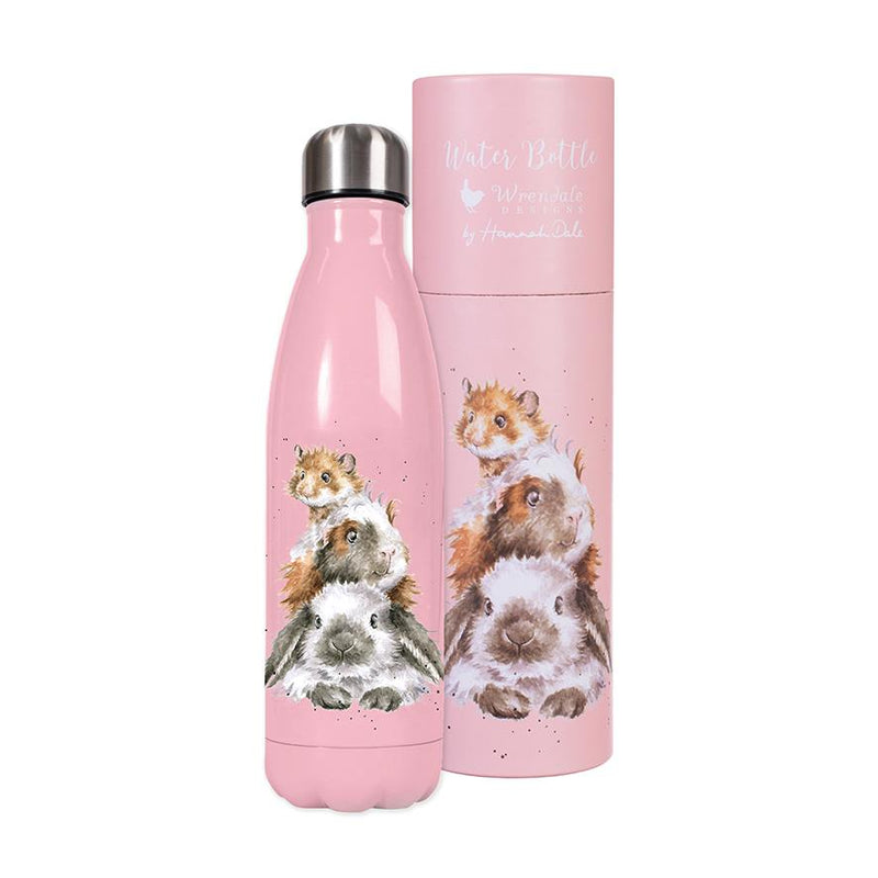 Guinea Pigs - Reusable Isotherm Water Bottle - Large - 500ml - Wrendale Designs