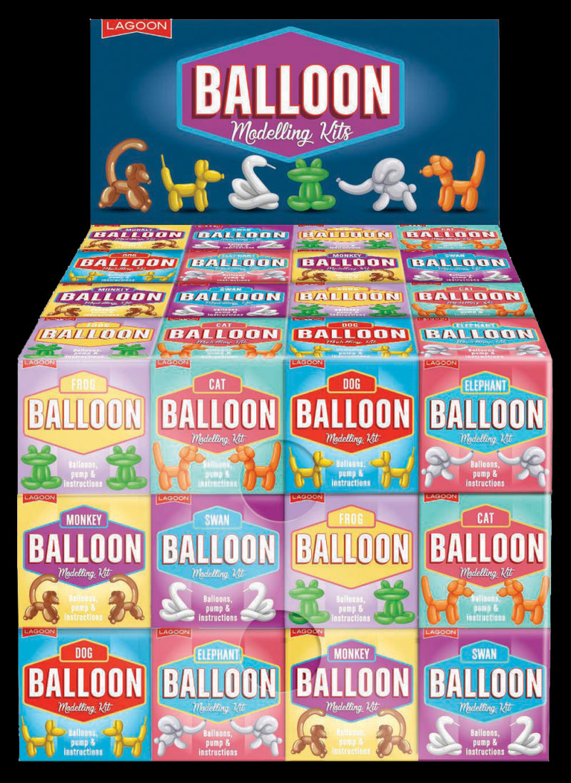 Lagoon - Balloon Modelling Tabletop Kit - Sold Individually or Set of 6