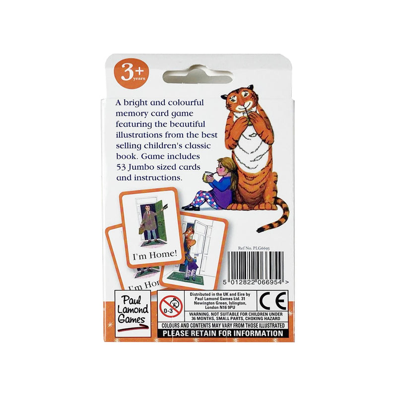 The Tiger Who Came To Tea Memory Card Game - Judith Kerr