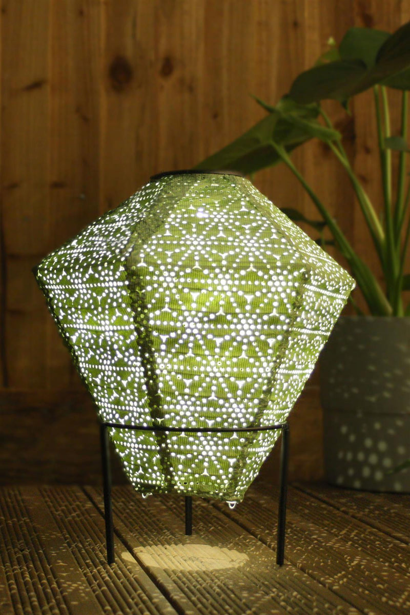 Solar Lantern - LED Outdoor Hanging & Table Light - Sold Individually - Diamond