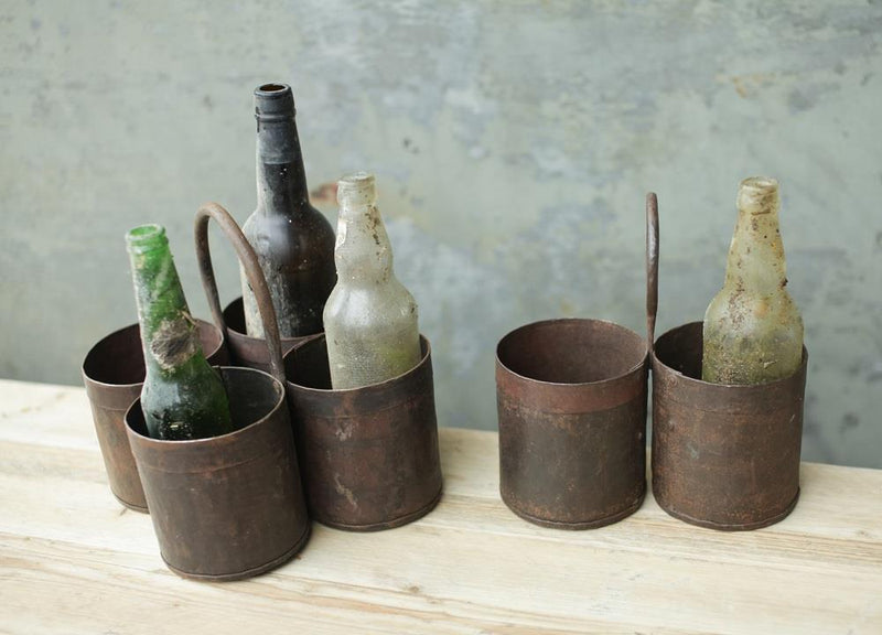 Dendi Storage Pots - Varies (Reclaimed) - Small 24 x 22 x 11cms - Nkuku