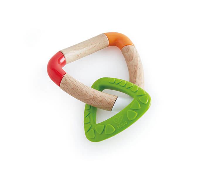 Hape - Double Triangle Teether - Suitable From Birth