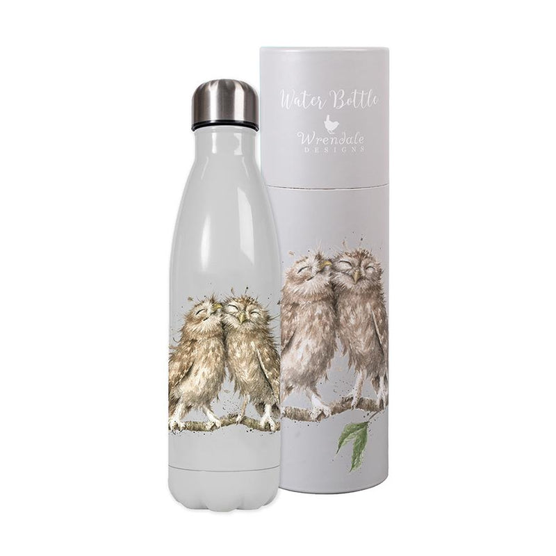 Owls - Reusable Isotherm Water Bottle - Large - 500ml - Wrendale Designs