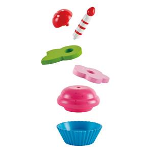 Hape - Cupcakes - Wooden Cooking Accessories - Pretend Play Food