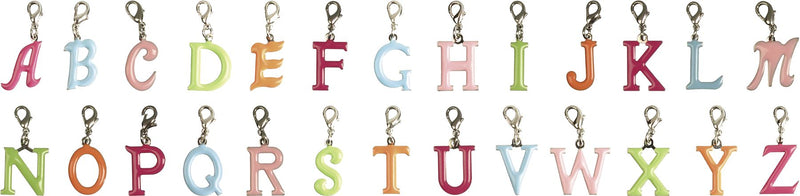 Bombay Duck - Enamel Alphabet Letter Charms - A To Z