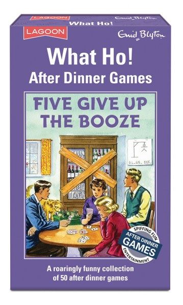 Enid Blyton - What Ho! - Five Give Up The Booze - 50 After Dinner Games - Lagoon Group