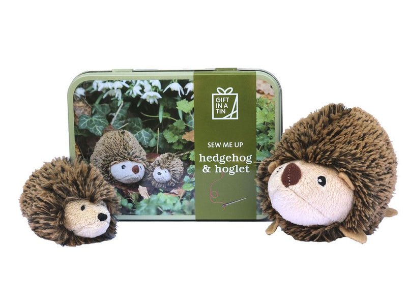 Apples To Pears - Craft - Gift In A Tin - Sew Me Up Hedgehog & Hoglet