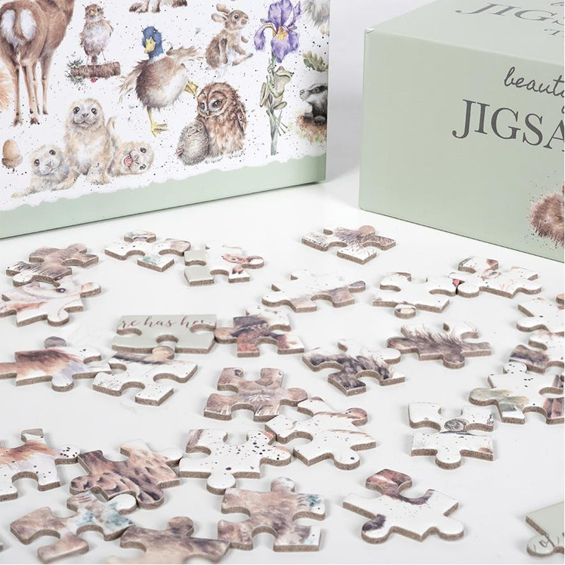 Jigsaw Puzzle - Country Set - 1000 Pieces - 50.8 x 68.5cms - Wrendale Designs