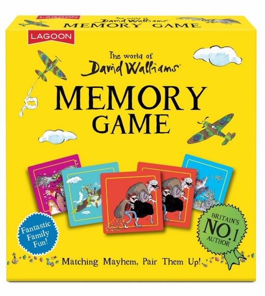 The World of David Walliams - Memory Game/Pairs Game - Lagoon Group