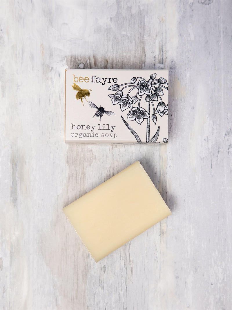 Beefayre - Bee Sweet - Honey Lily - Triple Milled Organic Soap - 100g