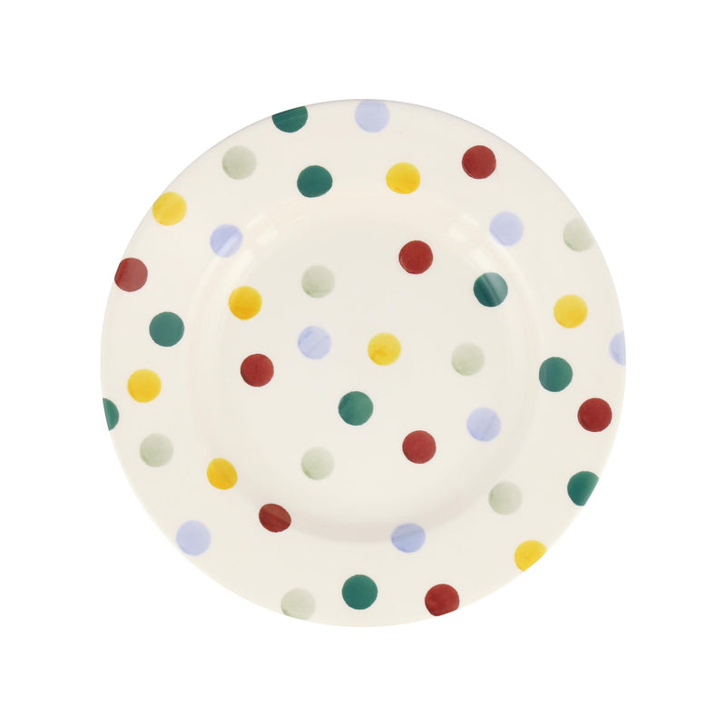 Emma Bridgewater - 8.5 inch Breakfast/Lunchtime Plate - Polka Dots