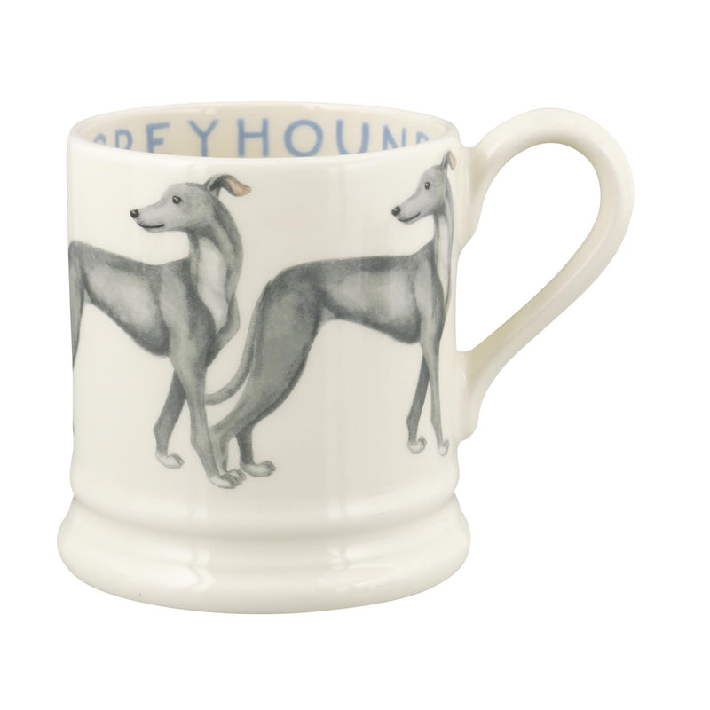 Emma Bridgewater - Half Pint Mug (300ml/1/2pt) - 9.3x8.2cms - Dogs - Greyhounds