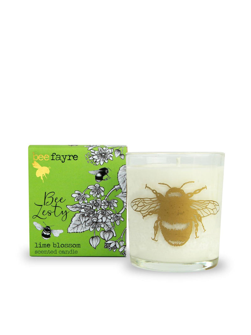 Beefayre - Bee Zesty - Lime Blossom - Scented Candle - 20cl/50hours
