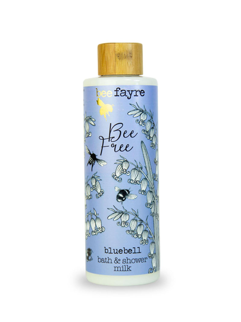 Beefayre - Bee Free - Bluebell - Bath & Shower Milk - 250ml
