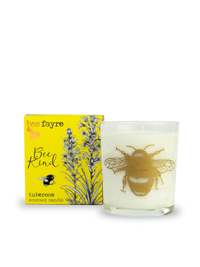 Beefayre - Bee Kind - Tuberose - Large Scented Candle - 20cl/50hours