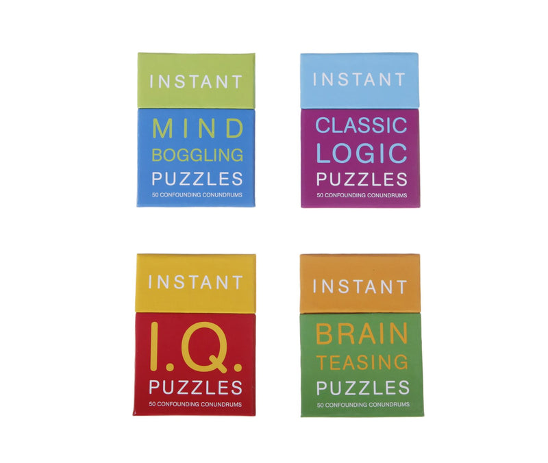 Instant Puzzles - 50 Confounding Conundrums - IQ Puzzles