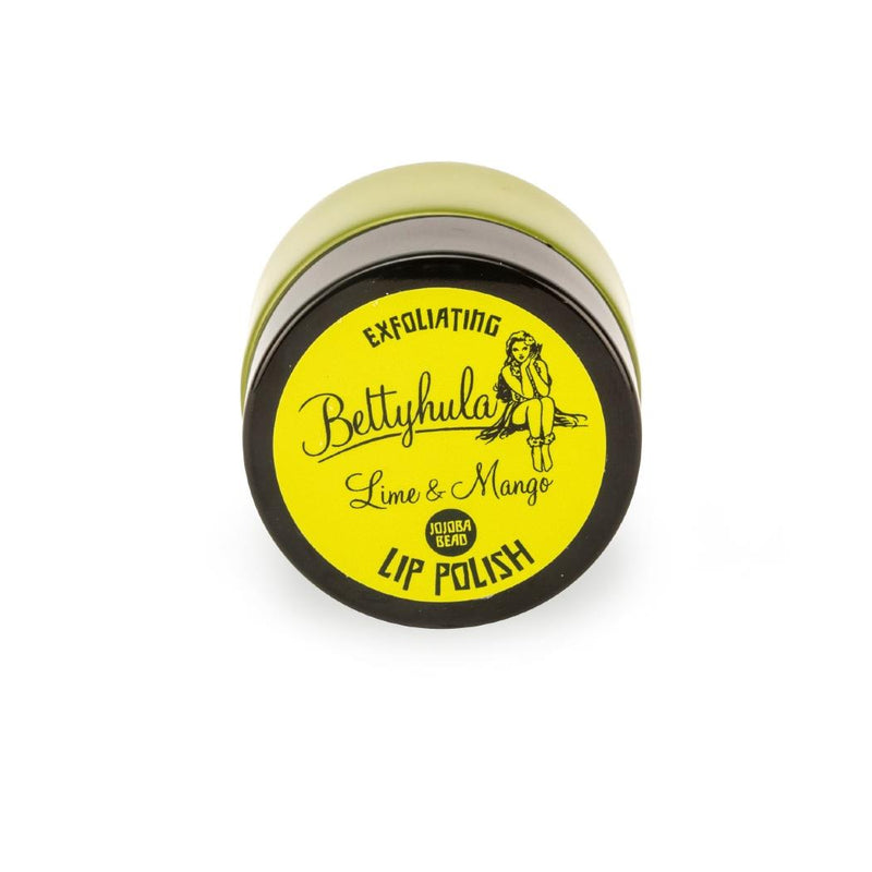 Bettyhula - Exfoliating Lip Polish - Jojoba Beads - Lime & Mango - 15g