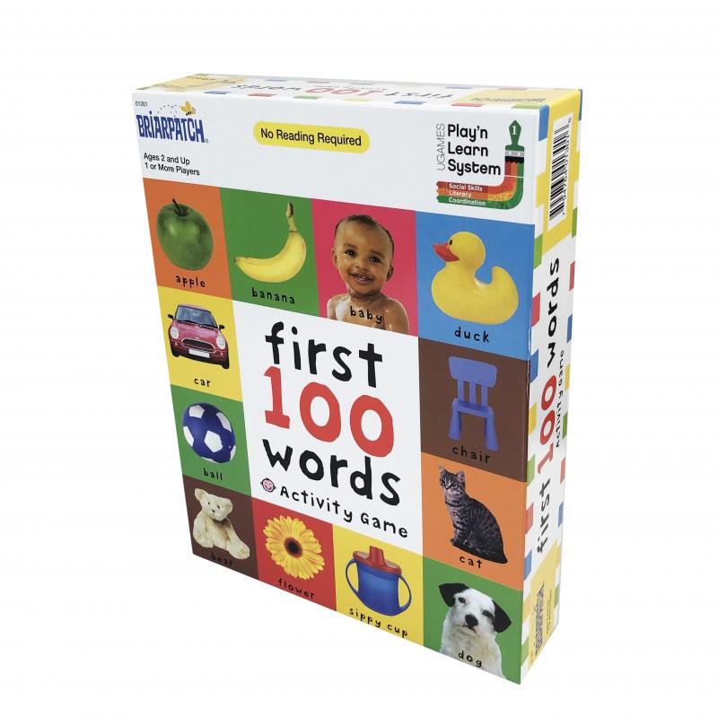First 100 Words Activity Game - Briarpatch - Ages 2 years upwards
