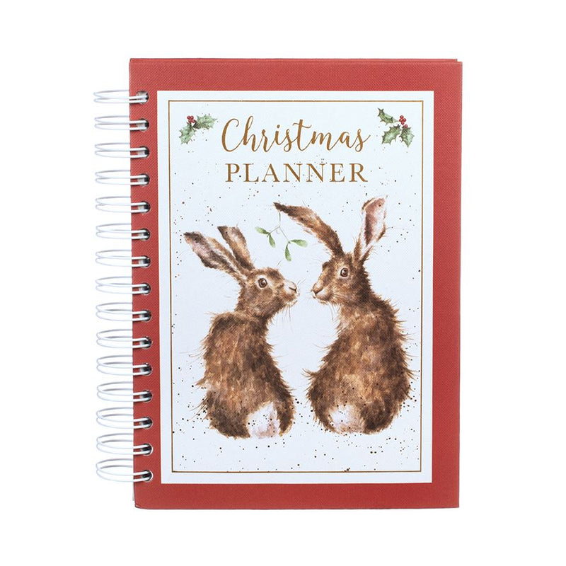 Christmas Planner - Hardback Spiral Bound Tabbed Planning Journal - Wrendale Designs