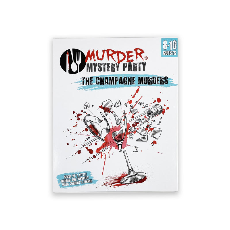 Murder Mystery Dinner Party - The Champagne Murders - 8-10 players
