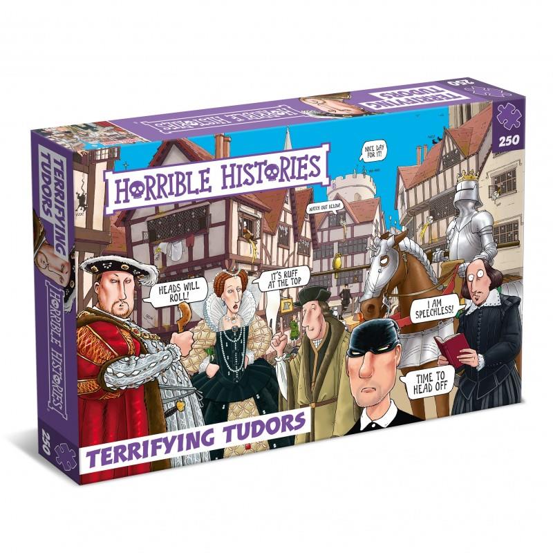 Horrible Histories - 250 Piece Jigsaw Puzzle - Terrifying Tudors 1485 - 1603
