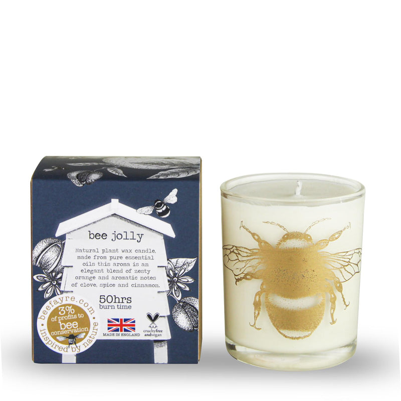 Beefayre - Bee Jolly - Spiced Orange - Large Scented Candle - 20cl/50hours