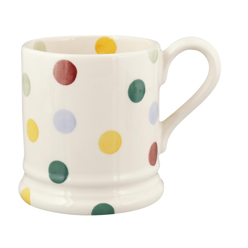 Emma Bridgewater - Half Pint Mug (300ml/1/2pt) - 9.3x8.2cms - Polka Dots