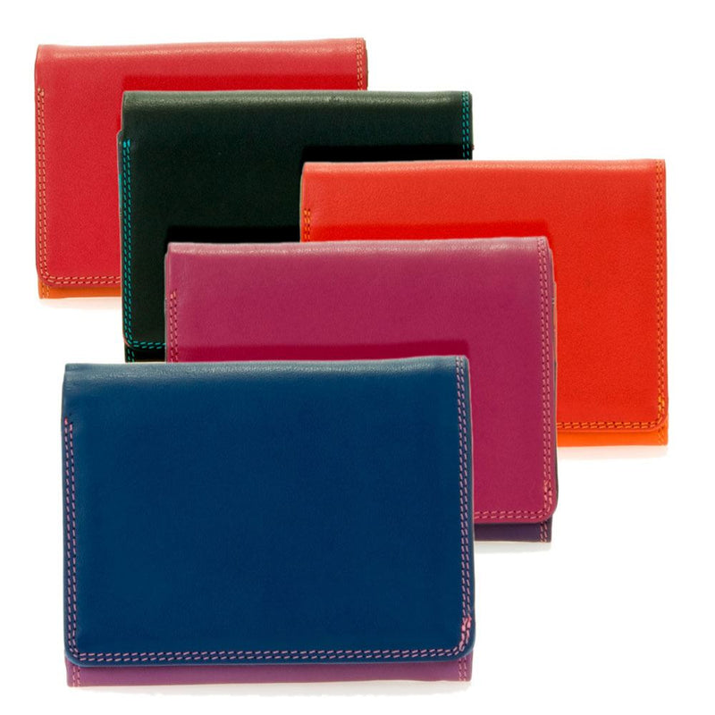 Leather Flapover Coin Purse 370 - MyWalit - Various Colours Available