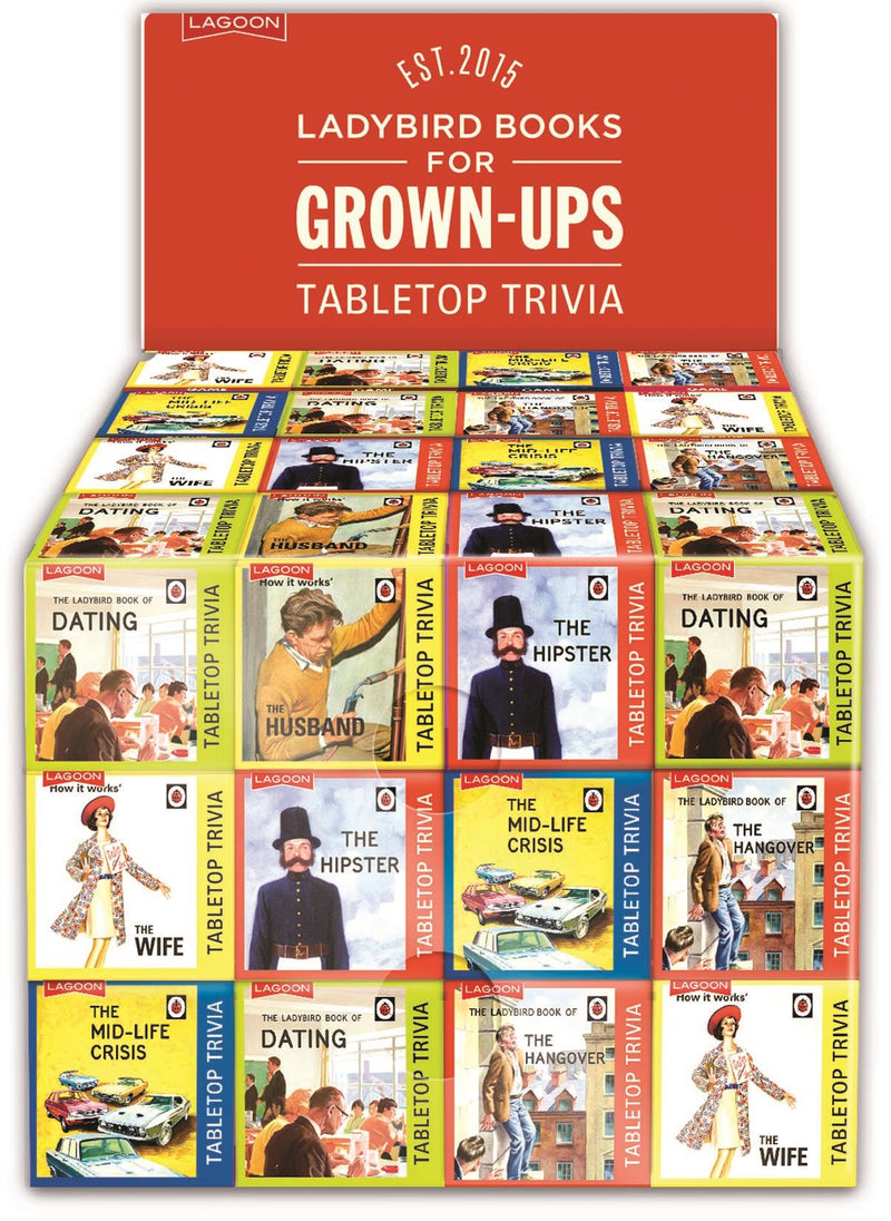 Ladybird Books for Grown Ups - Tabletop Trivia - Sold Individually/8 Designs Available