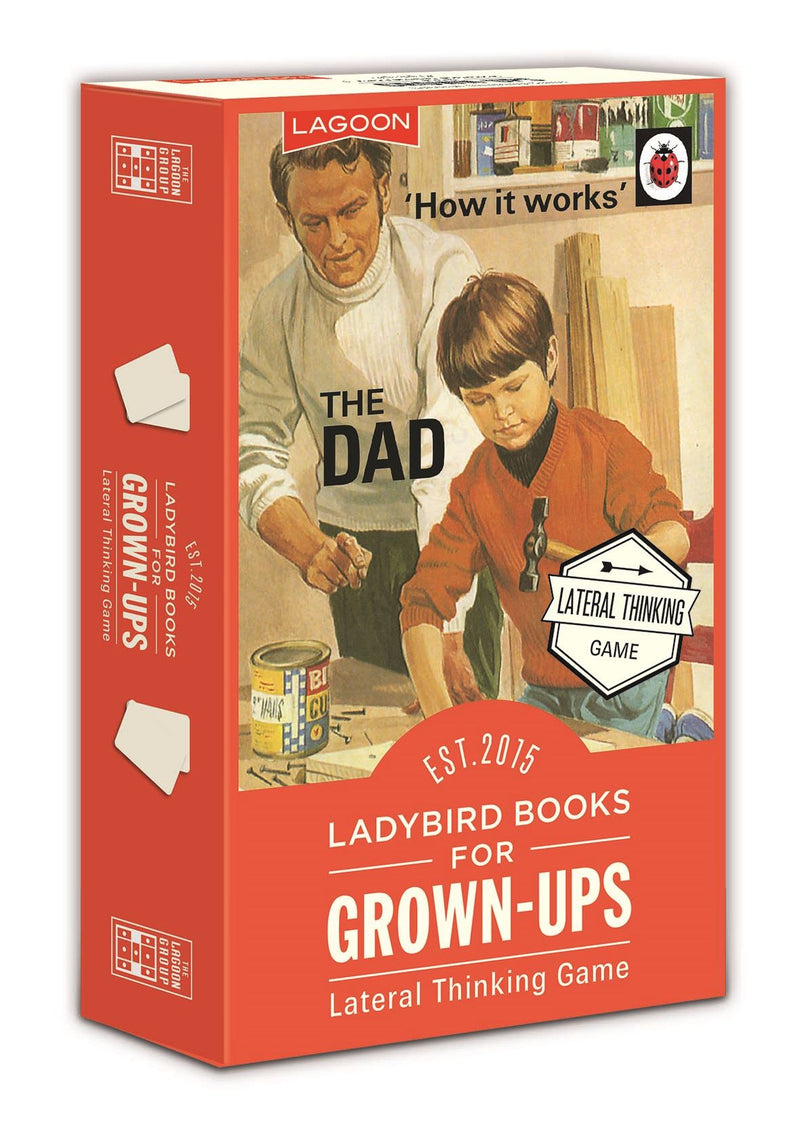 Ladybird Books For Grown Ups - Lateral Thinking Game - 100+ Questions - Lagoon Group