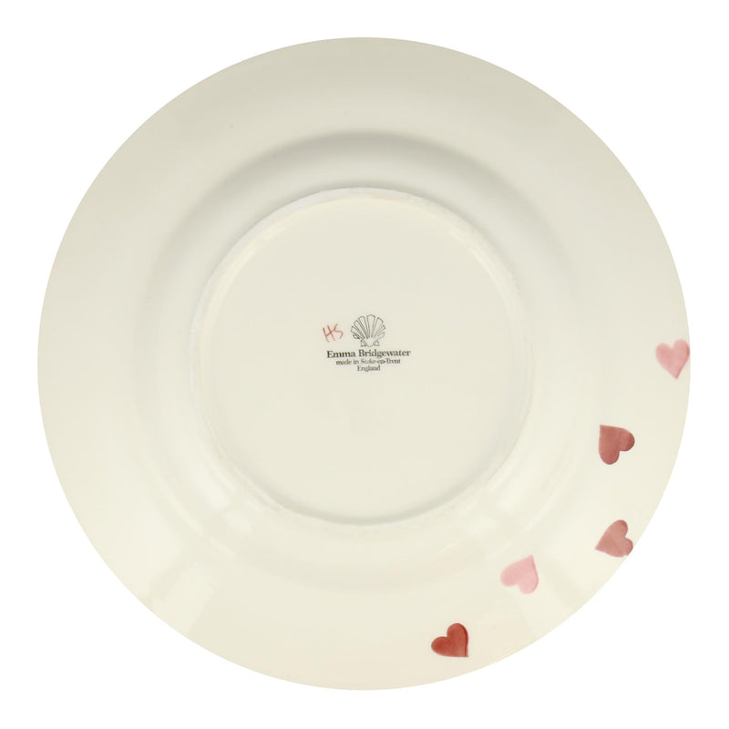 Emma Bridgewater - 10.5 inch Lunch/Dinner Plate - Pink Hearts