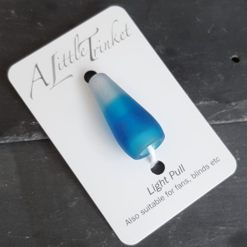 A Little Trinket - Handmade Lampwork - Light/Fan/Blind Pull - Gradient Collection by Anna Tillman