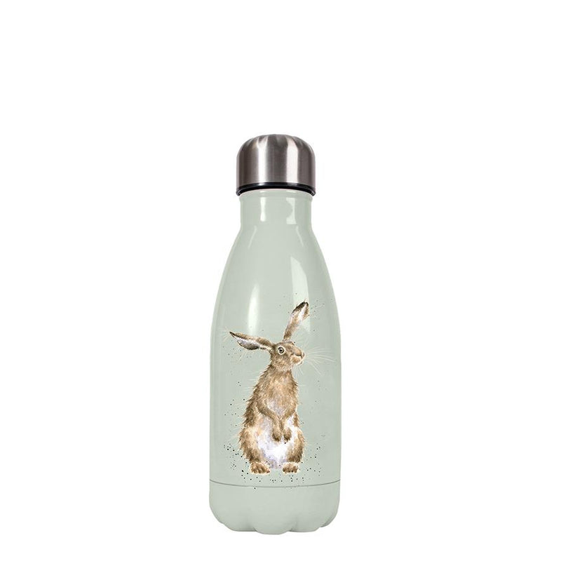 Hares - Reusable Isotherm Water Bottle - Small - 260ml - Wrendale Designs