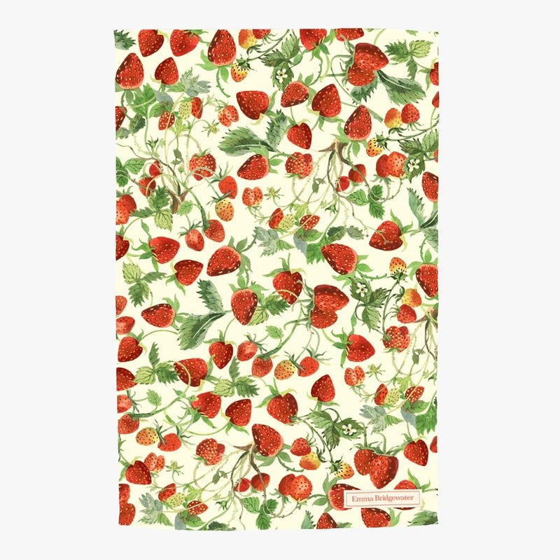 Emma Bridgewater - 100% Cotton - Tea Towel - 48 x 70cms - Strawberries