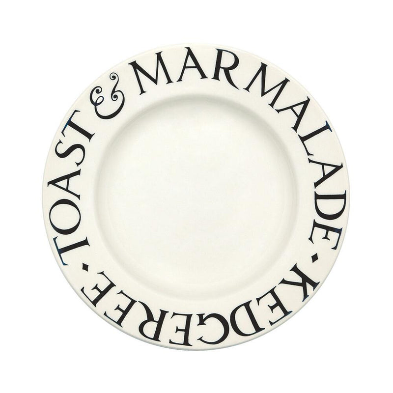 Emma Bridgewater - 8.5 inch Breakfast/Lunchtime Plate - Kedgeree Toast & Marmalade