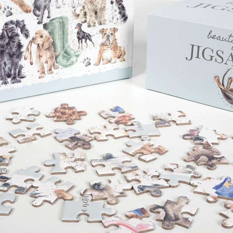 Jigsaw Puzzle - A Dog&
