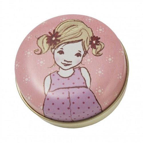 Belle & Boo - Small Round Trinket/Treat Tin - Perfect Stocking Filler - Ava