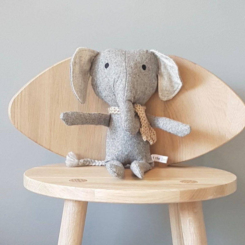 Barnaby The Elephant - 35 cm Softie - and the little dog laughed