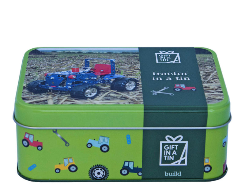 Apples To Pears - Build - Gift In A Tin - Tractor in A Tin Construction Kit