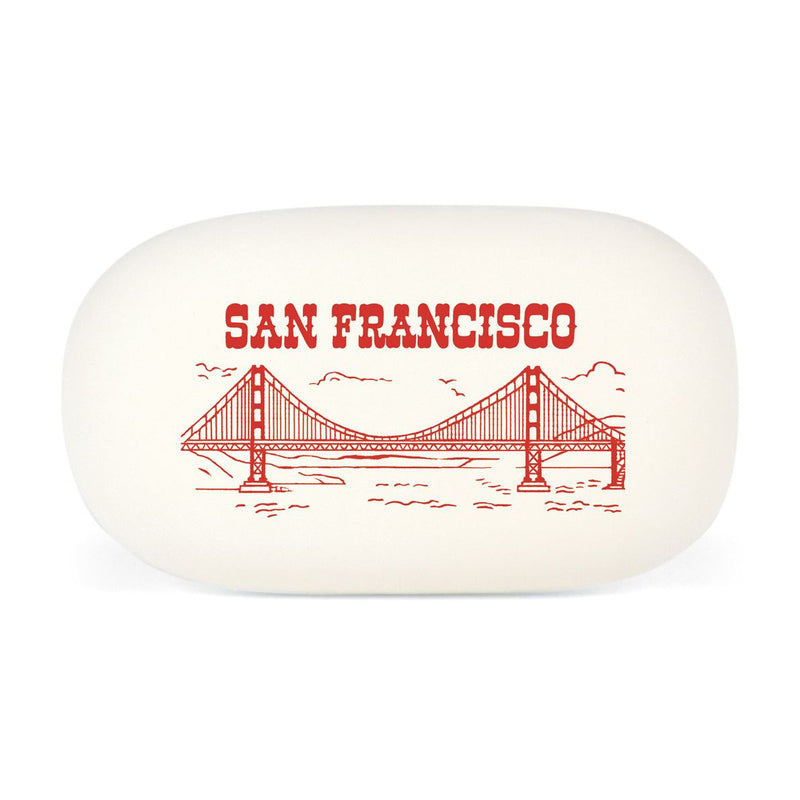 Cavallini - Eraser/Rubber Tablet - San Francisco - Golden Gate Bridge - High Quality Rubber Eraser