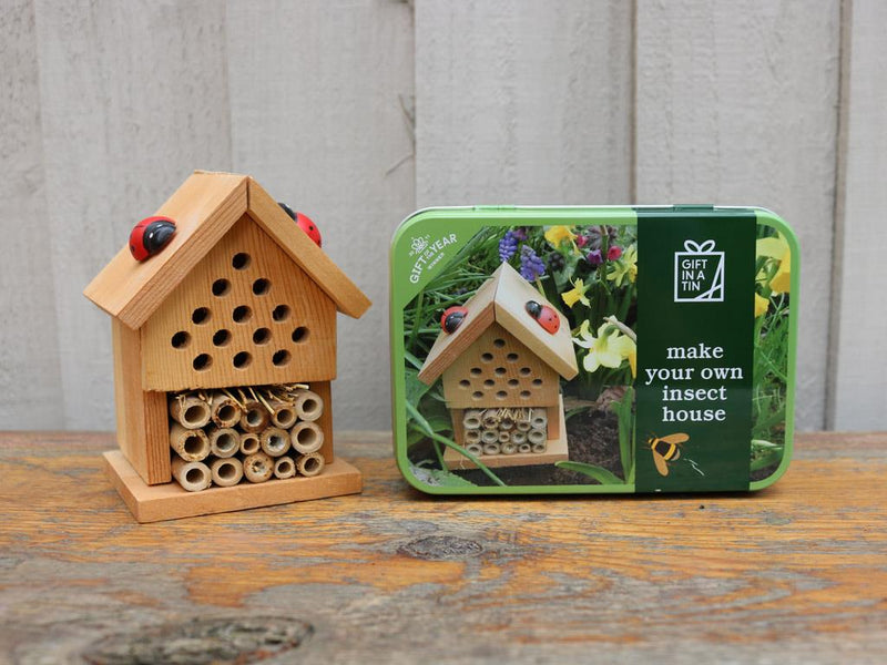 Apples To Pears - Garden & Wildlife - Gift In A Tin - Make Your Own Insect House/Bug House