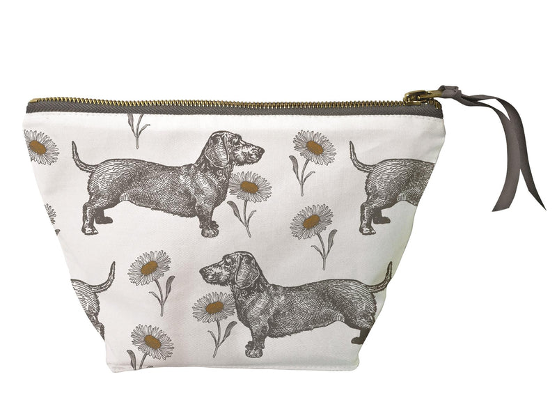 Thornback & Peel - Cosmetic/Make-Up Bag - Dog & Daisy - Available In 2 Sizes