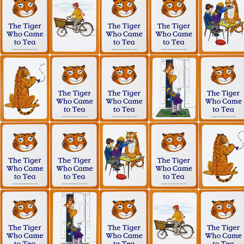 The Tiger Who Came To Tea Memory Card Game - Judith Kerr