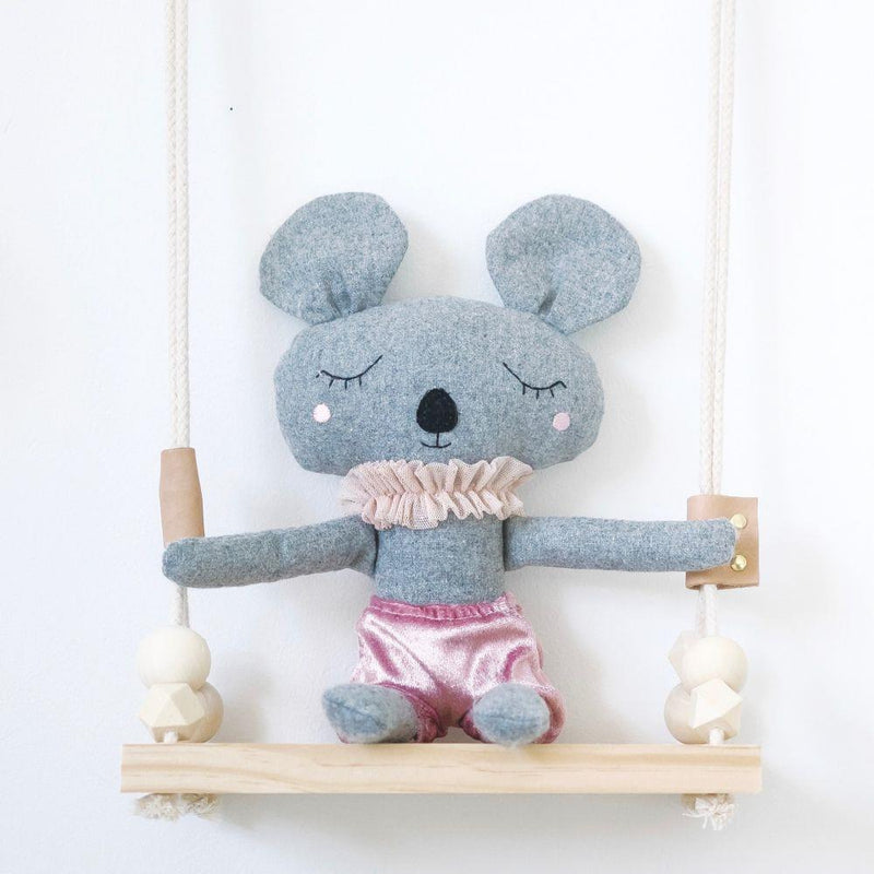 Mabel The Mouse - 35 cm Softie - and the little dog laughed